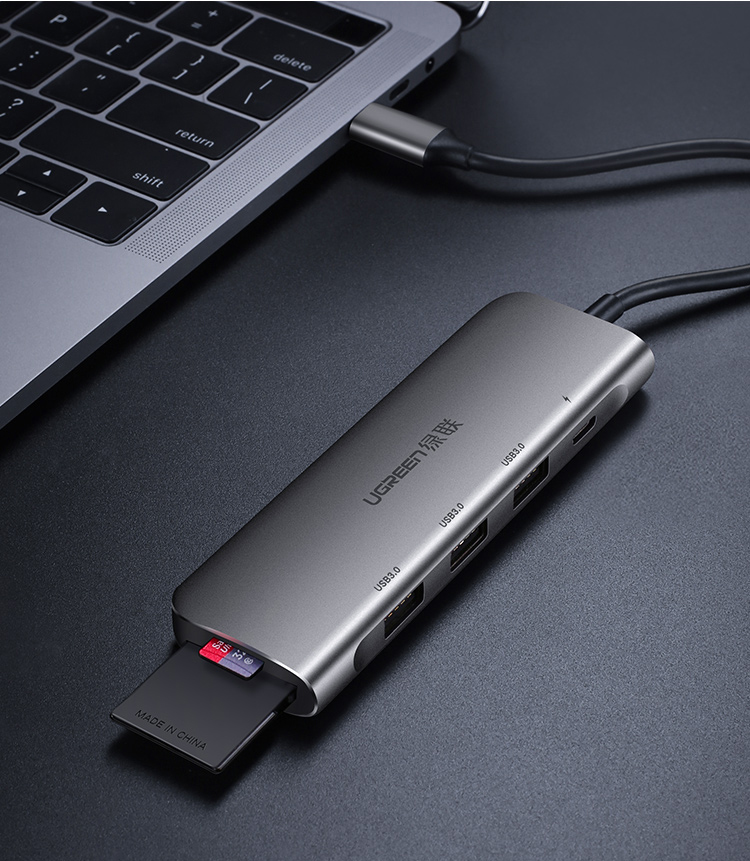 Green Link Type-C docking station splitter USB-C turn HUB docking station PD charging data line card adapter adapter Apple MacBook Huawei P20/Mate20 converter 50598 Green Link Type-C docking station splitter USB-C turn HUB docking station PD charging data line card adapter adapter Apple MacBook Huawei P20/Mate20 converter 50598