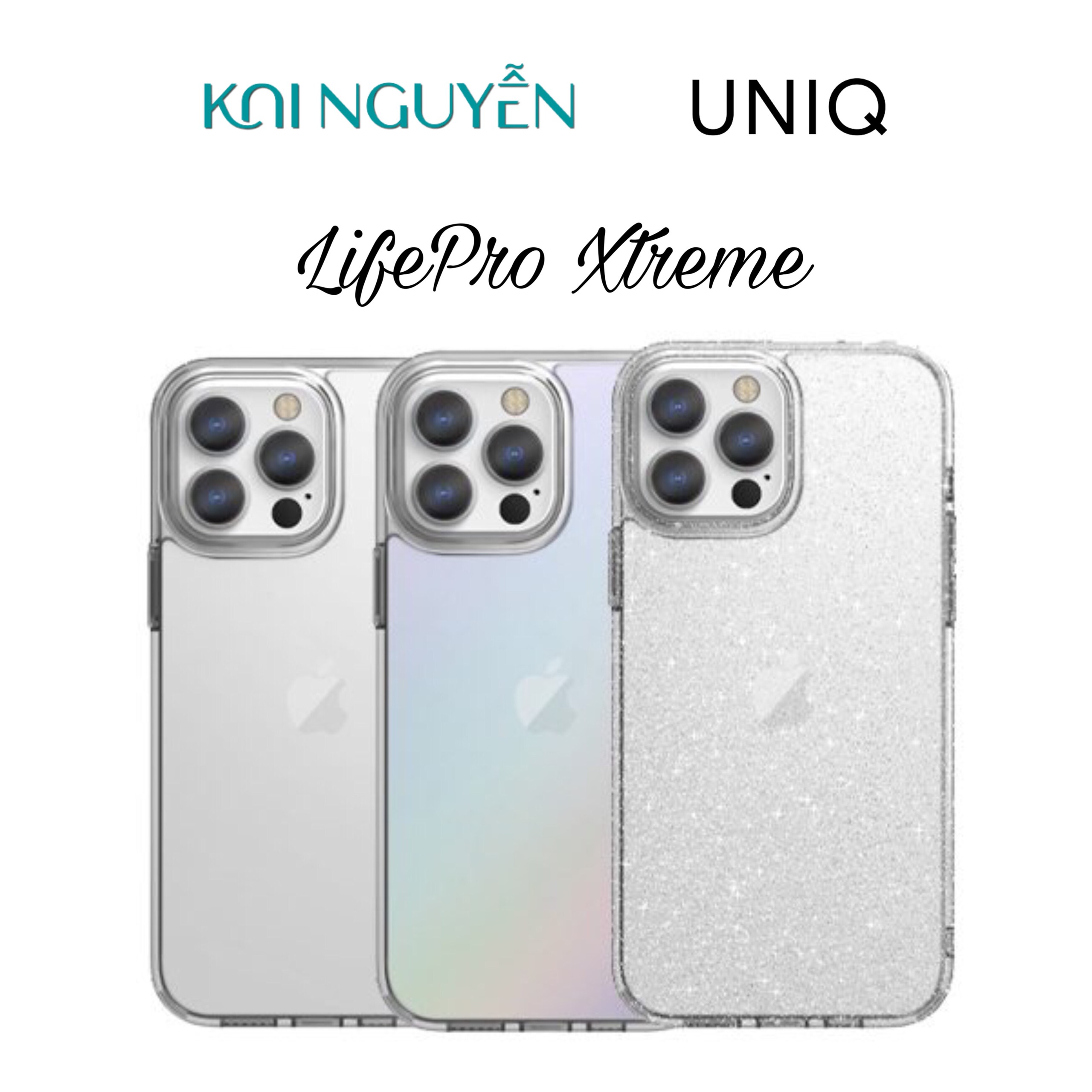 Ốp Lưng UNIQ Hybrid LifePro Xtreme Dành Cho iPhone 13ProMax/13Pro/13 - Hàng chính hãng