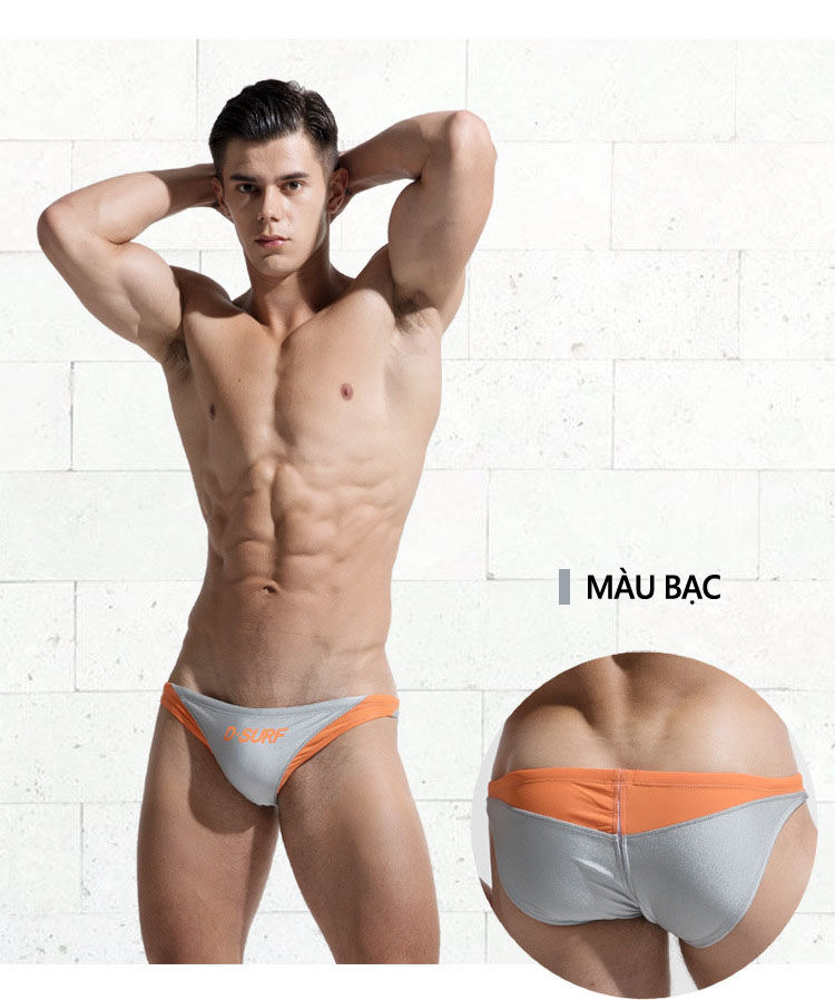 Quần Bơi Nam Tam Giác Thời Trang Desmiit S324 - Thiết Kế Thời Trang Hợp Xu Hướng - Màu Sắc Kết Hợp Cực Cá Tính, Đa Dạng Cho Bạn Lựa Chọn