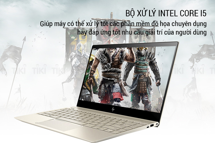 Laptop HP Envy 13-ad139TU 3CH46PA Core i5-8250U/Win10 (13.3 inch) - Vàng - Hàng Chính Hãng