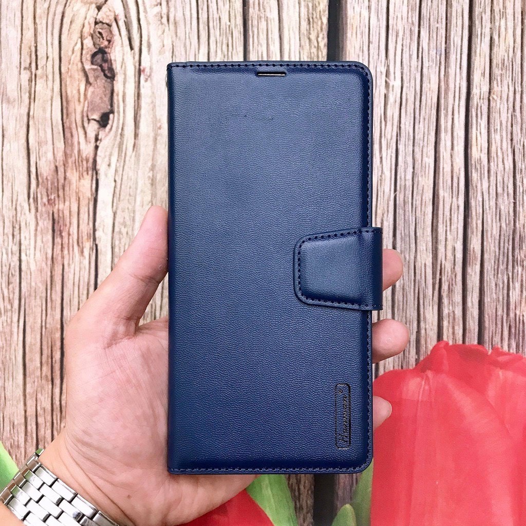 Bao da dạng ví Dành cho SamSung Galaxy A04, A04s, A14 5G hiệu Han man có quai cài, ngăn chứa thẻ - Hàng Chính hãng
