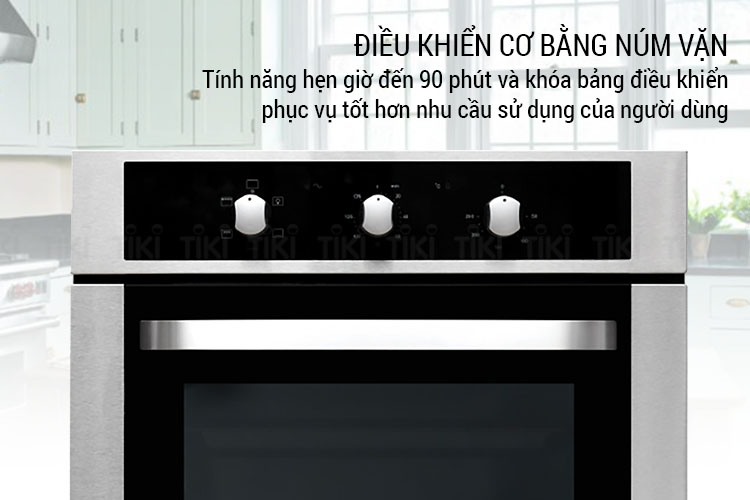 Lò Nướng Âm Tủ Malloca MOV-575 ECO Tiết Kiệm Điện (57 Lít)
