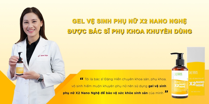 gel vệ sinh x2 nano nghệ cỏ cây hoa lá làm sạch cô bé ngăn ngừa viêm nhiễm 9