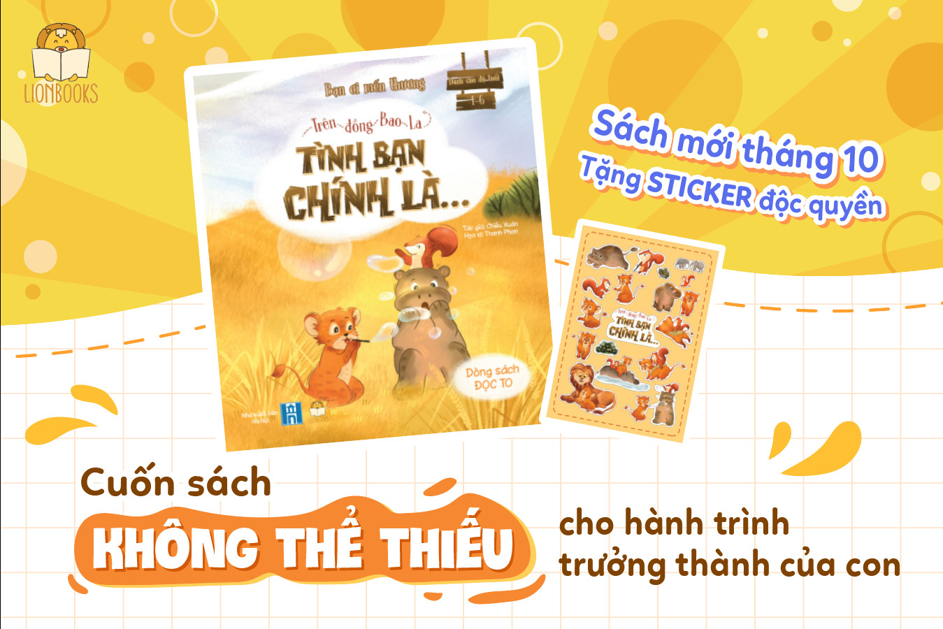 truyện kể trước khi ngủ - Trên đồng Bao La Tình bạn chính là 