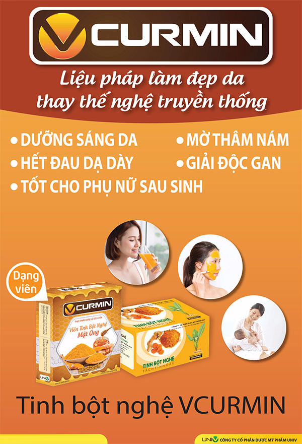 viên nghệ mật ong vcurmin