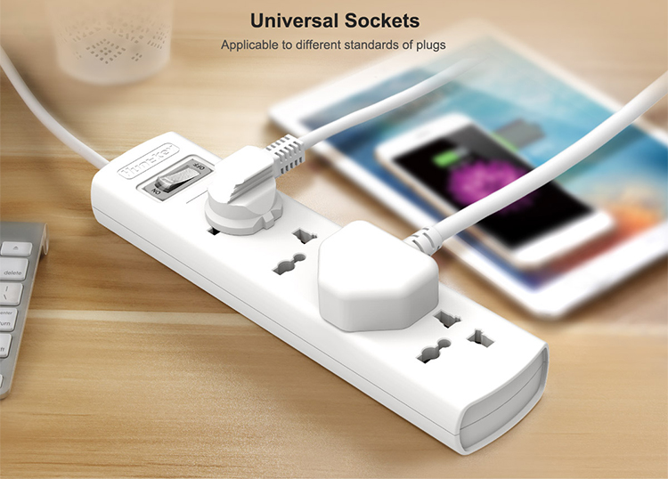 Ổ Cắm Điện Huntkey SZM401 Power Strip