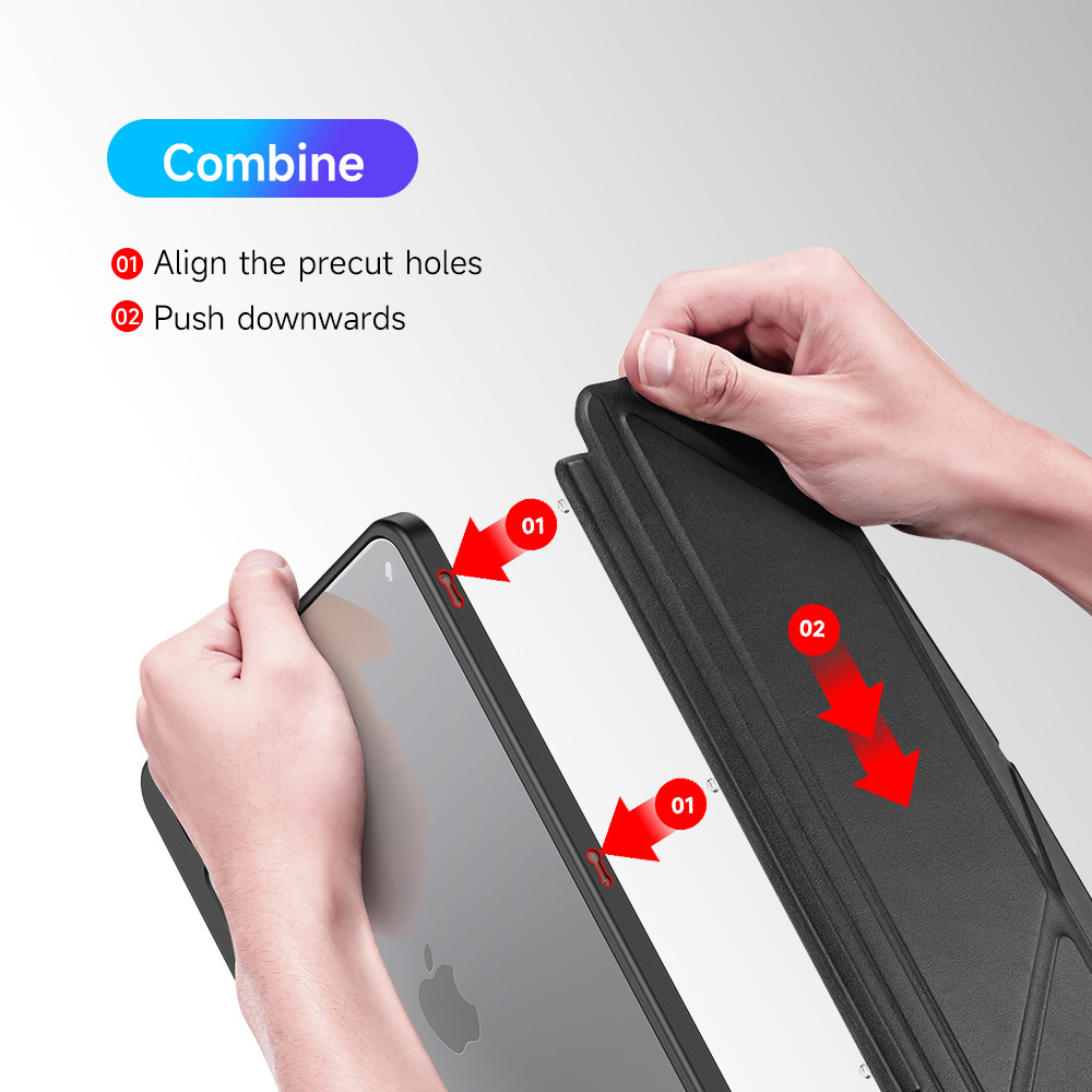 Bao Da Dành Cho iPad Air 4/ Air 5 10.9/ Air 11 inch 2024 Dux Ducis Magi Series Có Khe Cắm Bút, Tự Động Tắt Mở - Hàng Chính Hãng
