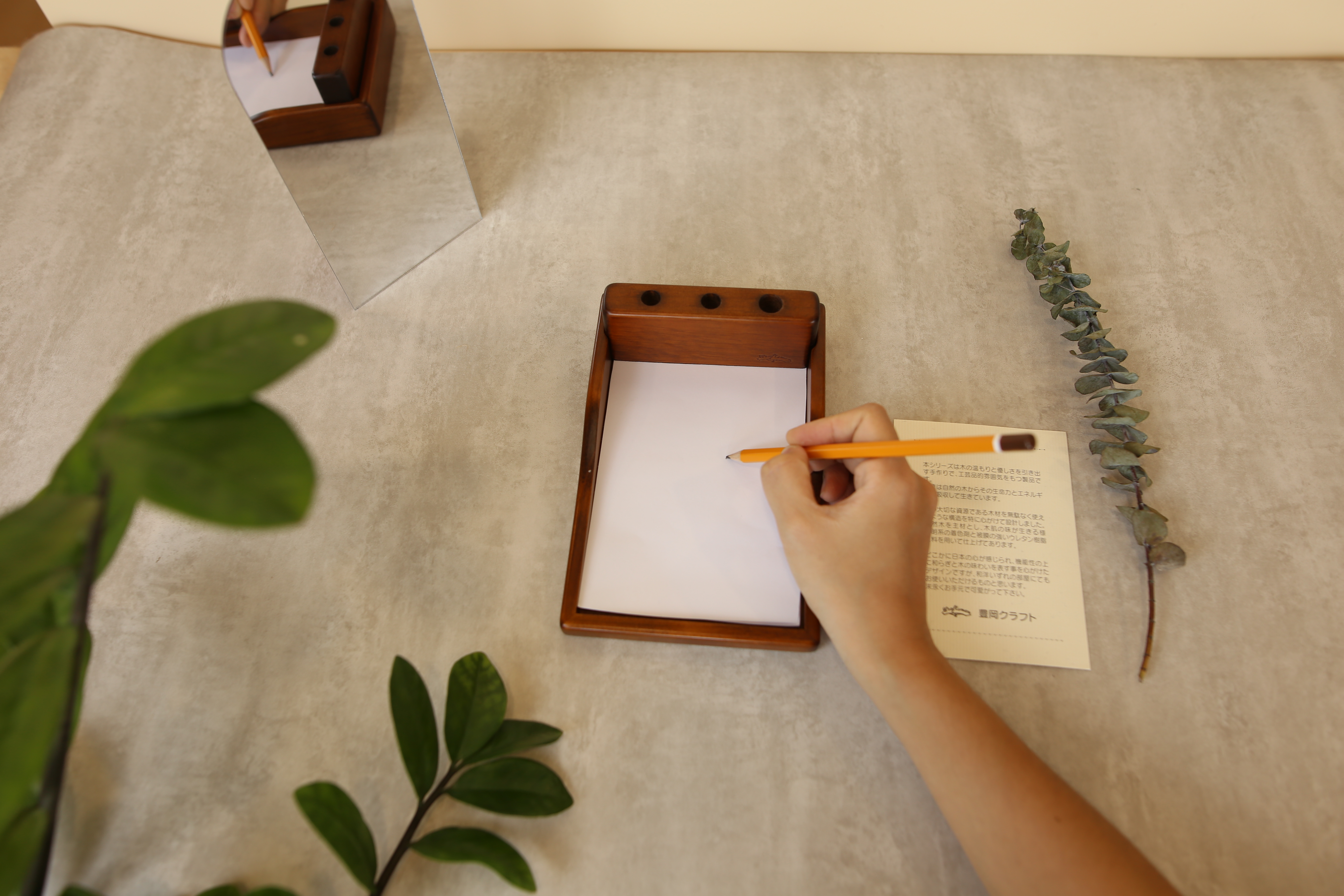 Khay Gỗ Ghi Chép TOYOOKA CRAFT, Phụ Kiện Gỗ Cao Cấp, Tinh Tế, Sang Trọng – SC12