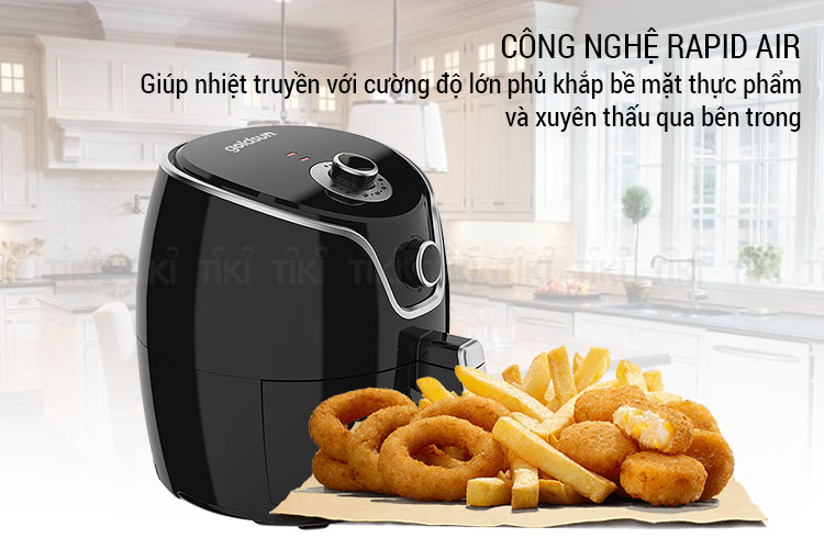 Nồi Chiên Không Dầu Cơ Goldsun CQ1502 (4.5L) - Hàng Chính Hãng