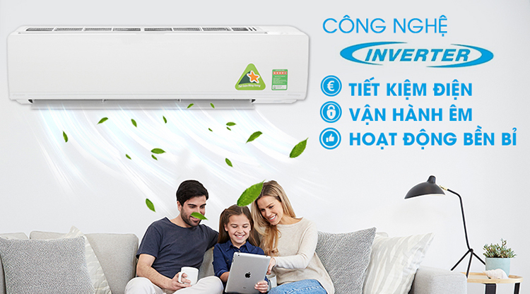 Máy Lạnh Daikin Inverter 1.5 HP FTKC35UAVMV/RKC35UAVMV