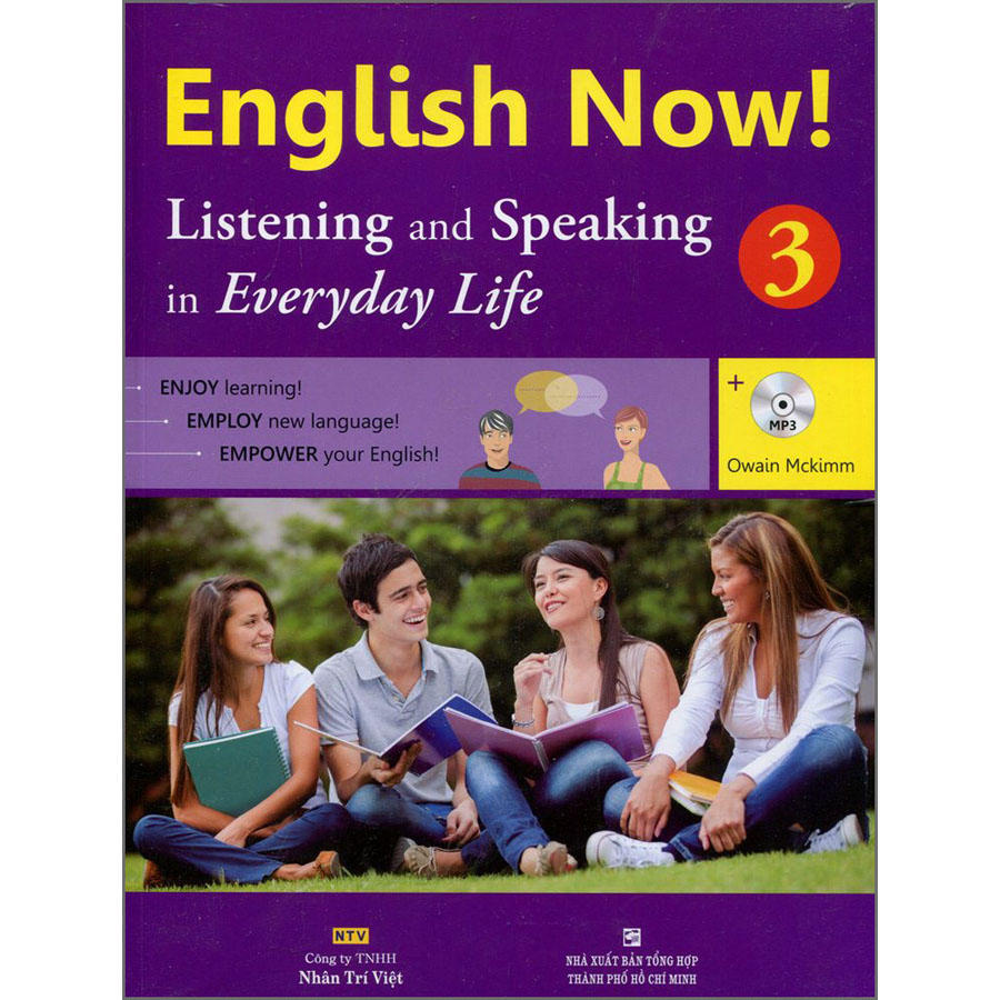 Sách English Now 3 – Listening And Speaking Kèm CD