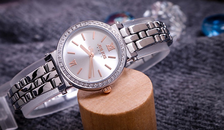 Đồng hồ nữ Julius JA-1124A (Bạc)