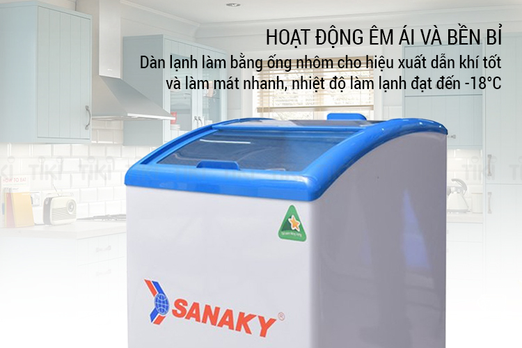Tủ Đông Sanaky VH-182K (140L) - Hàng Chính Hãng