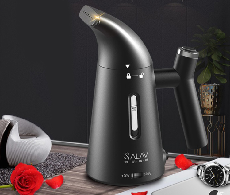 Belal (SALAV) linked to hot machine portable home handheld / hanging steam iron TS-08 travel dedicated ironing machine ironing machine (matte black)