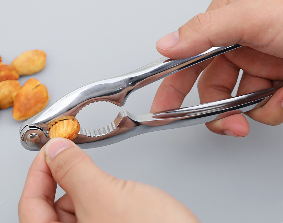 Dụng cụ KG97 kẹp càng cua, ghẹ, quả óc chó và các hạt khô tiện ích loại dày inox304 - Hàng chính hãng