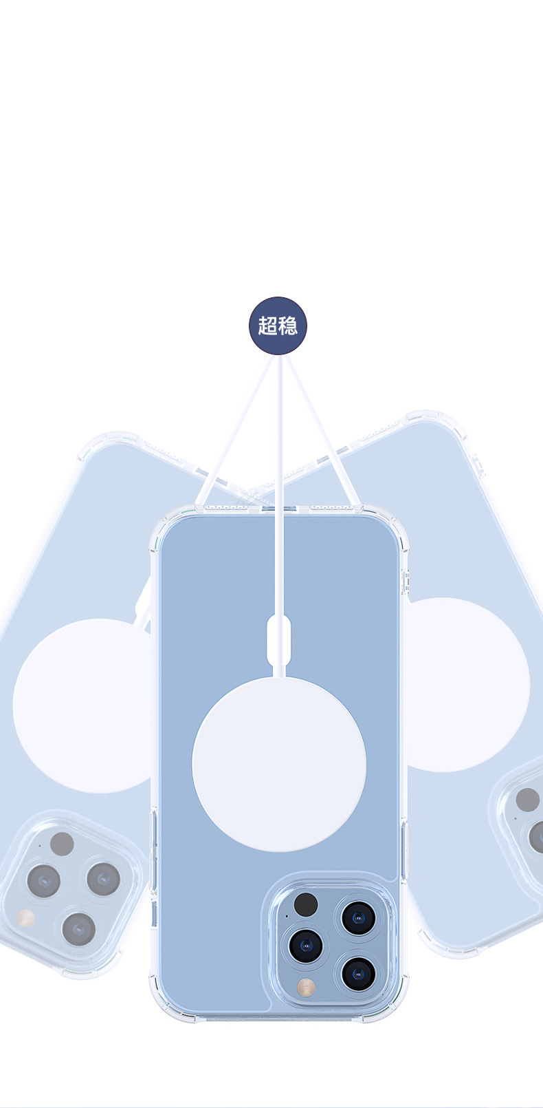 Ốp Lưng Hybrid MagFit Từ Tính Dành Cho iPhone 14 / iPhone 14 Plus / iPhone 14 Pro / iPhone 14 Pro Max - Hàng Chính Hãng LEEU DESIGN