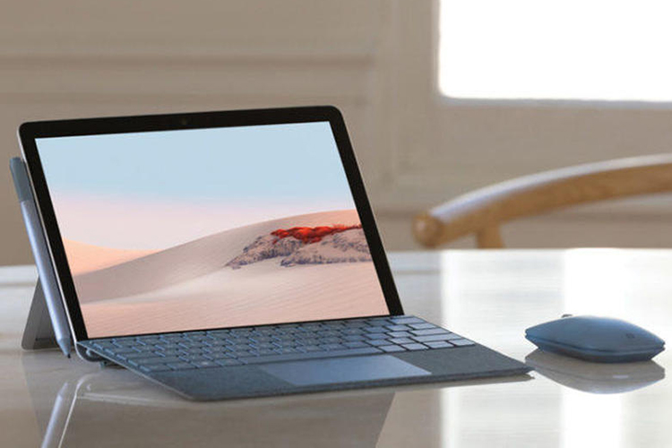 Microsoft Surface Go 2 (Pentium Gold 4425Y/ 4GB/ 64GB/ 10.5-inch/ Platinum) - Hàng Nhập Khẩu