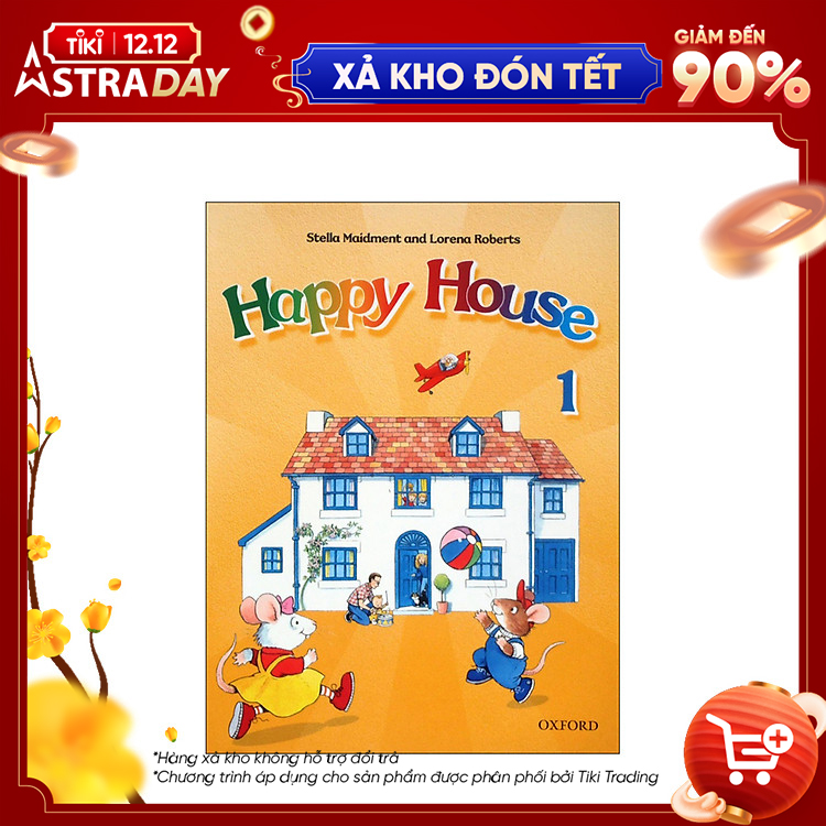 Hàng thanh lý miễn đổi trả Happy House Class Book Level 1