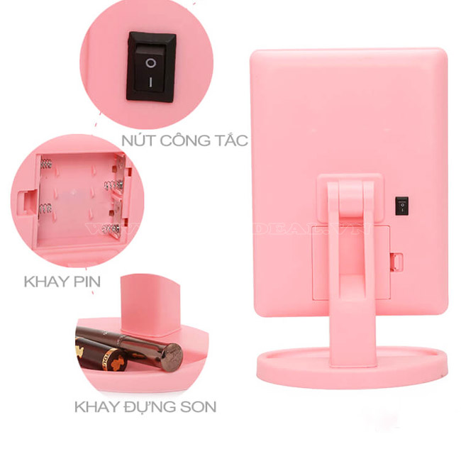 gương trang điểm