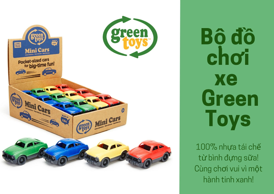 đồ chơi xe hơi green toys cho bé từ 3 tuổi 1