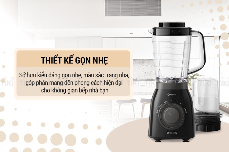 Máy Xay Sinh Tố Xay Đá Philips HR2157/92 600W (2L)