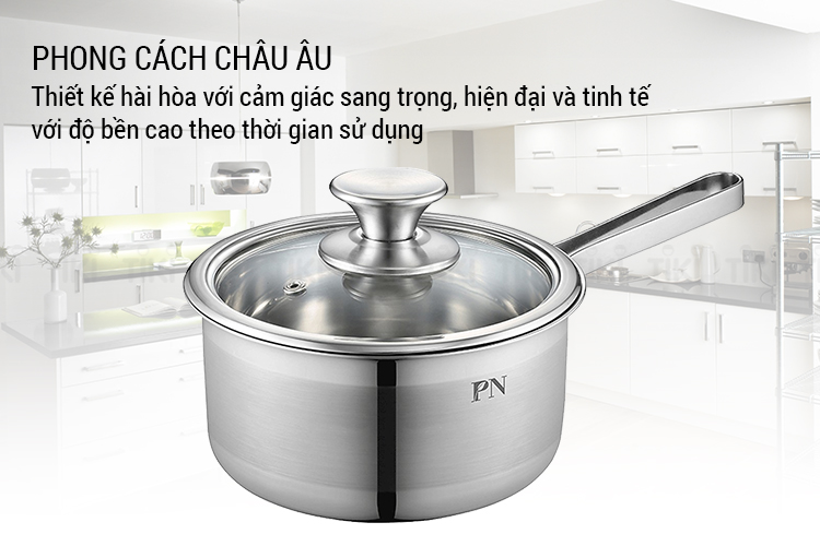 Quánh Inox PoongNyun LCPT-16B(IH) - Size 16cm