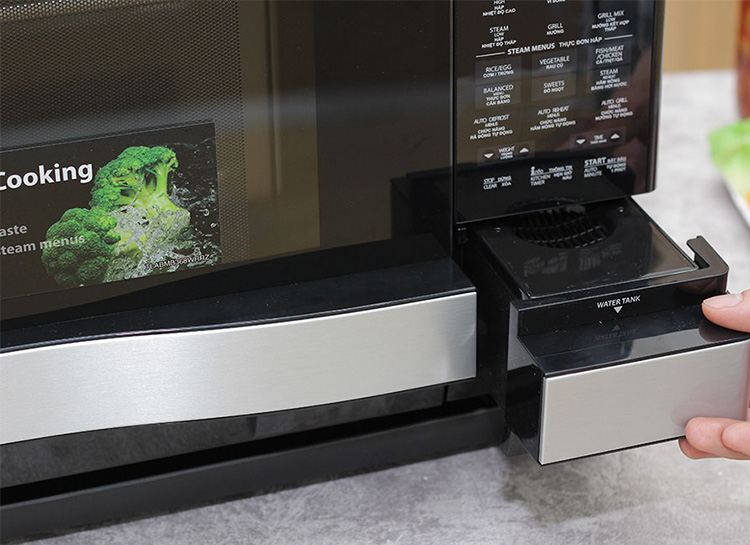 Lò Vi Sóng Hơi Nước Sharp AX-1100VN(S) (27 Lít)