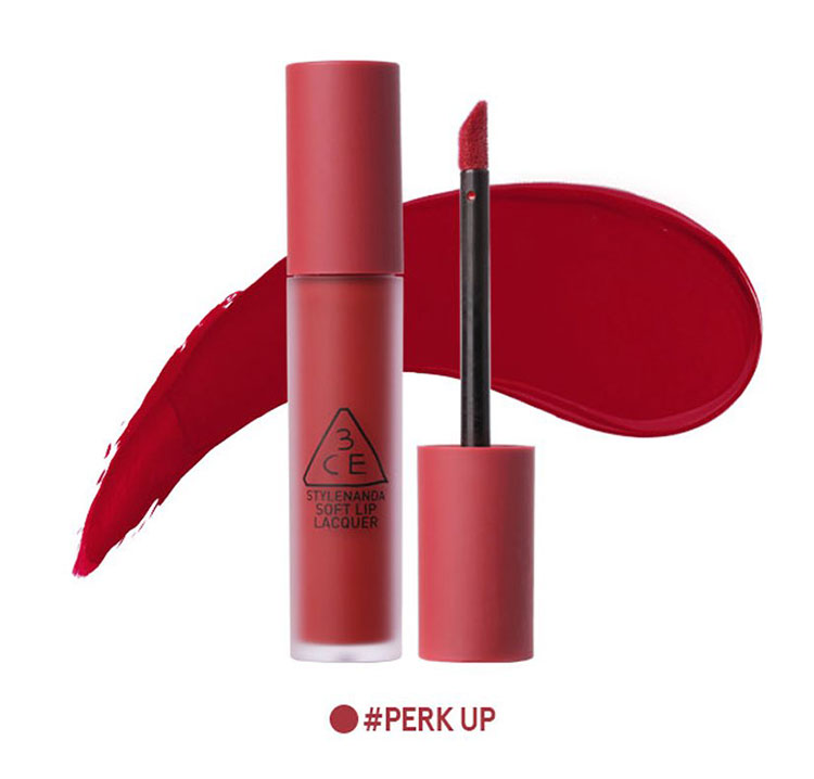 Son Kem Lì 3CE Soft Lip Lacquer - Perk Up