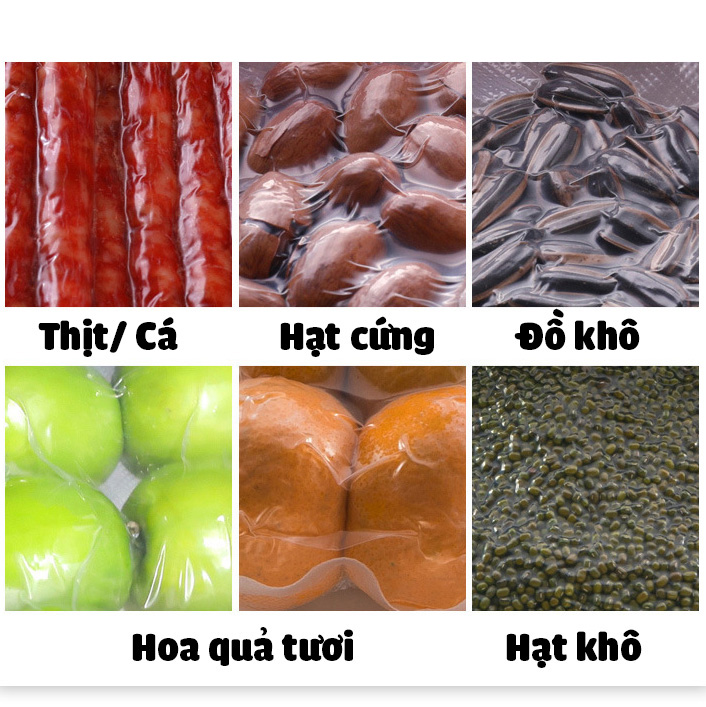 Máy hút chân không Yonali Z-220 bọc thực phẩm hàn miệng túi giúp thực phẩm tươi lâu gia dụng ALOMA