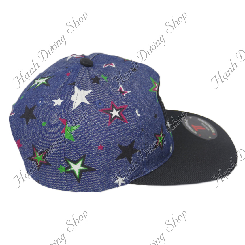Nón kết hiphop Snapback năng động dành cho trẻ em từ 3 đến 5 tuổi, thiết kế mỏ bằng độc đáo - Hạnh Dương