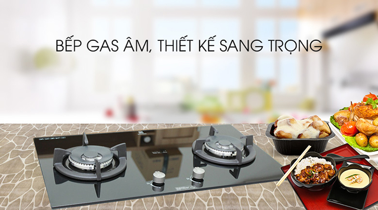 Bếp Gas Âm Electrolux EGT7627CK - Đen - Hàng chính hãng