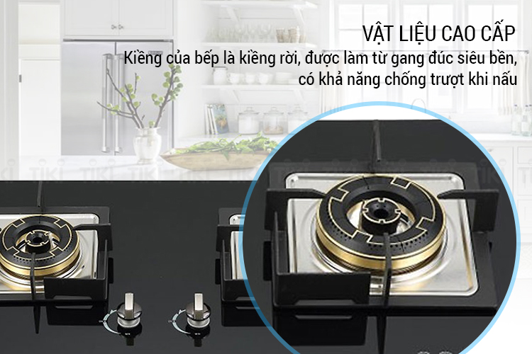 Bếp Gas Âm Kepler Cook KL G213 (75cm) - Hàng Chính Hãng