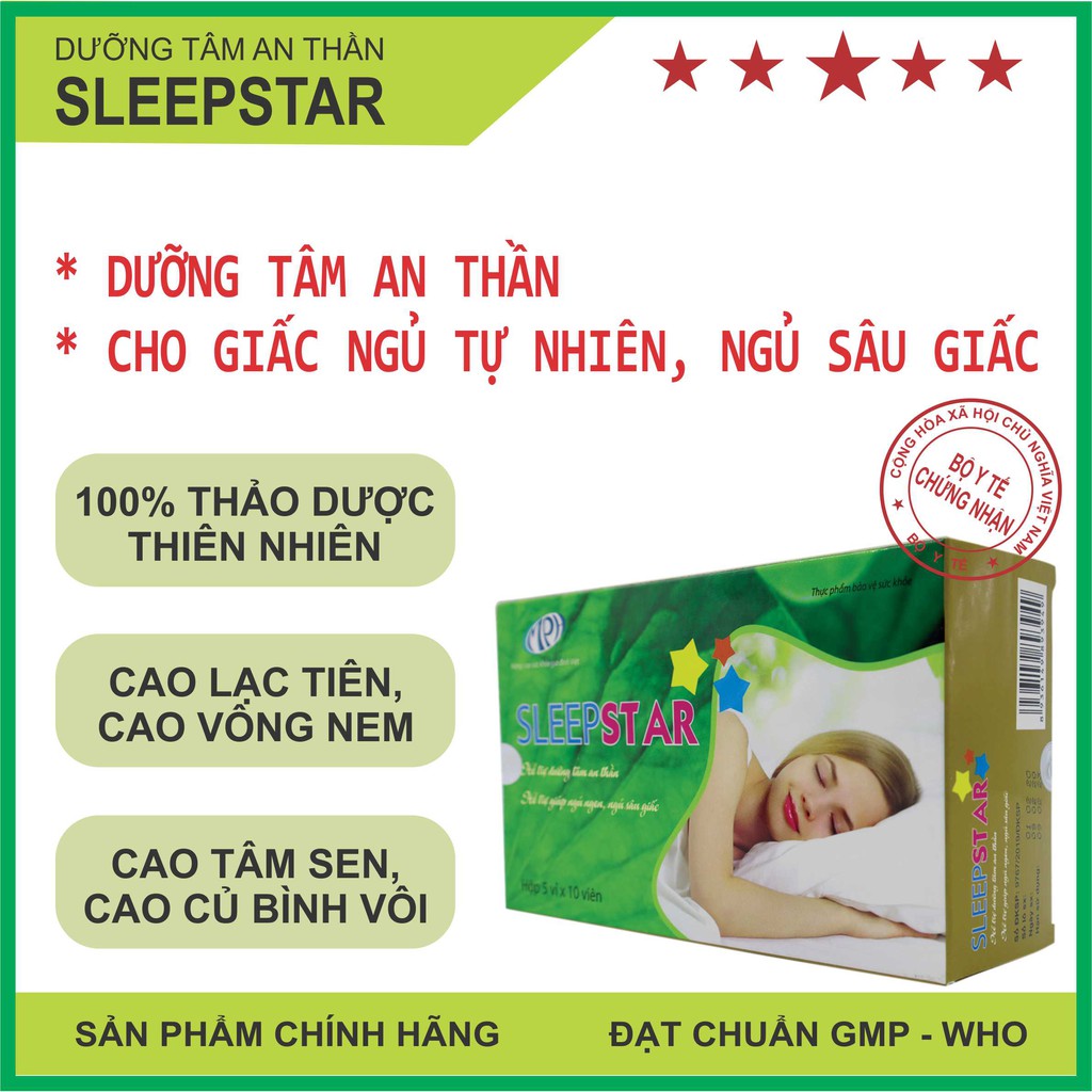 Dưỡng tâm an thần Sleepstar - Chính hãng 1