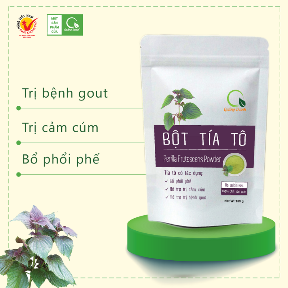 Bột tía tô Quảng Thanh