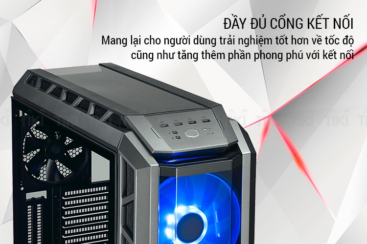 Vỏ case Cooler Master Mastercase H500P - Hàng Chính Hãng