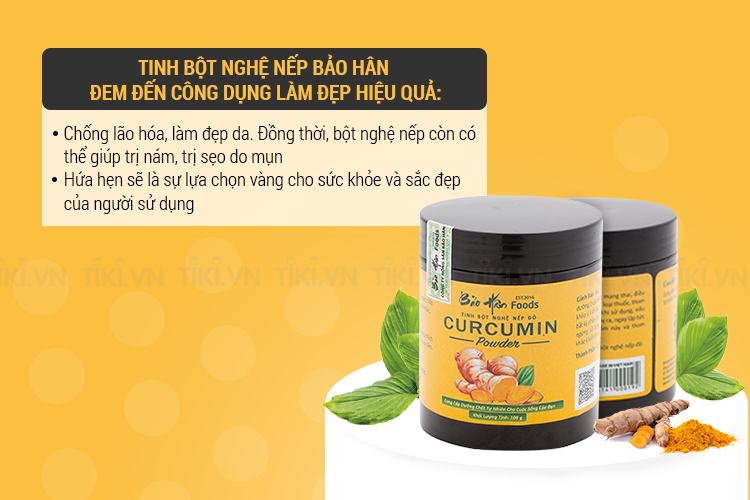 Tinh Bột Nghệ Nếp Bảo Hân (100g)