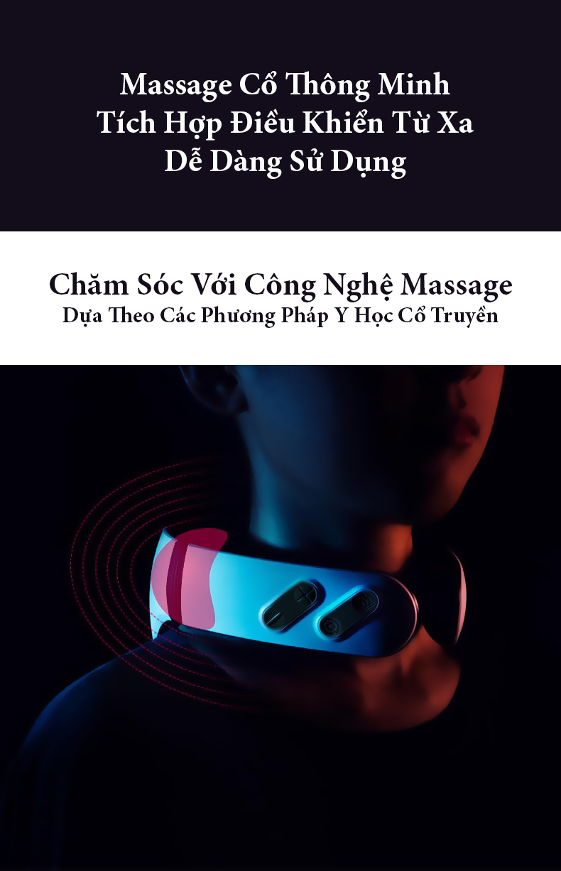 Máy Massage cổ 3D thông minh KD812A Sử Dụng Xung Điện Tần Tenst, Điều Khiển Từ Xa - Hàng Chính Hãng 5