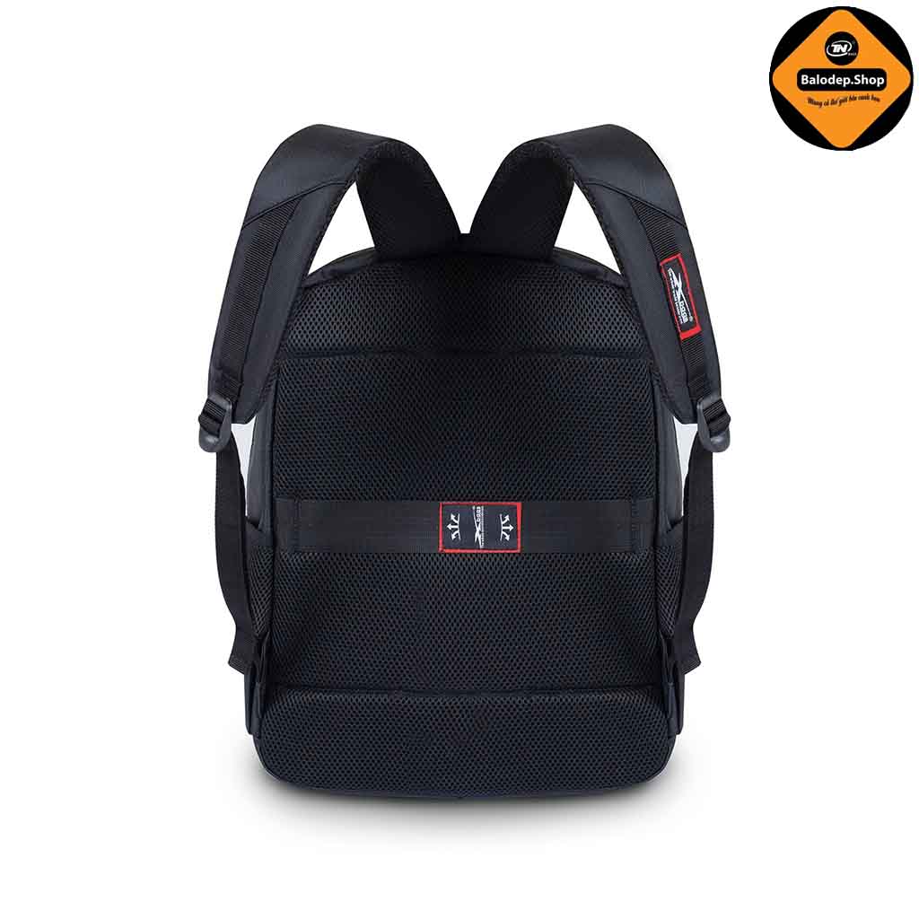 Balo Học Sinh Thời Trang Xbags Clever Màu Đen Cao Cấp, Siêu Nhẹ, Cá Tính, Đựng Được Laptop 14 Inch XB3105!