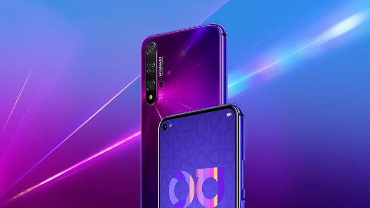 Điện Thoại Huawei Nova 5T - Tím (Hàng Chính Hãng)