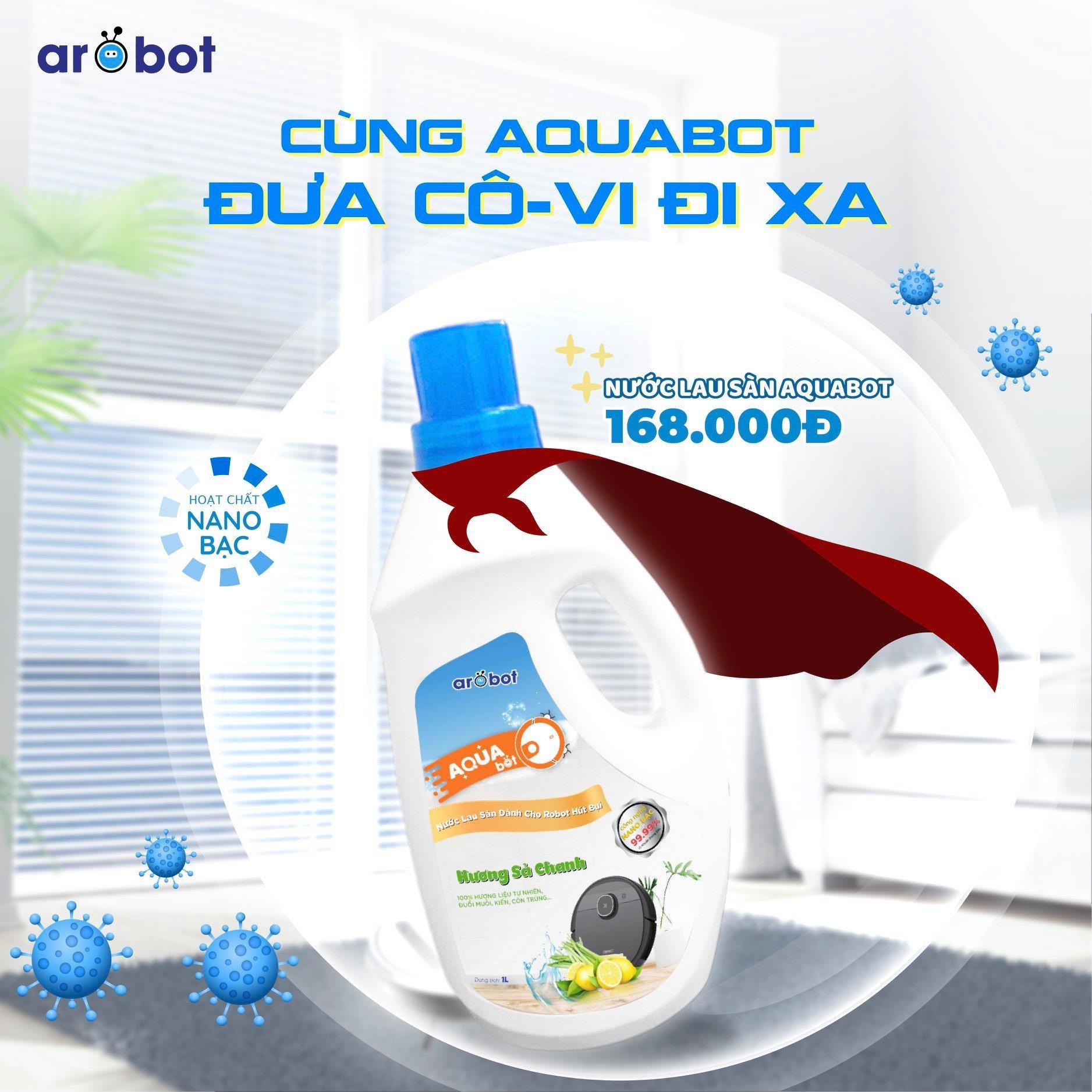 nước lau sàn aquabot