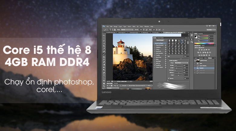 Laptop Lenovo Ideapad 330-15KBR 81DE0278VN Core i3-8130U/ DOS (15.6 HD) - Hàng Chính Hãng