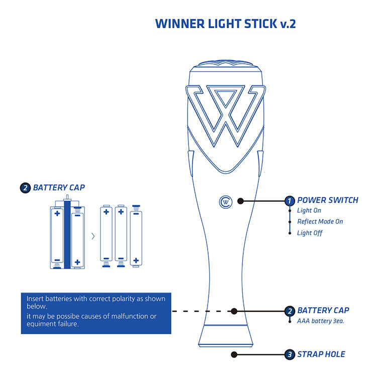 Winner Official Light Stick (Ver.2)