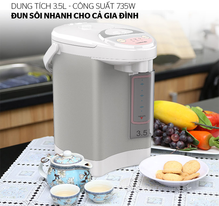 Bình Thủy Điện Sunhouse SH1535 (3.5 lít) - Hàng chính hãng