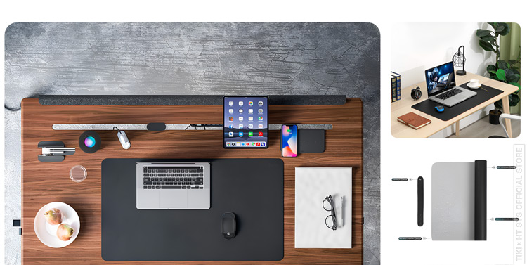 Lót chuột ASWEI PU cao cấp - Chống trơn, 2 mặt bền đẹp - Giá ưu đãi