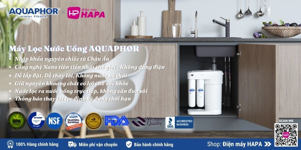 Mua Máy Lọc Nước AQUAPHOR - Hàng Chính Hãng tại Điện máy HAPA