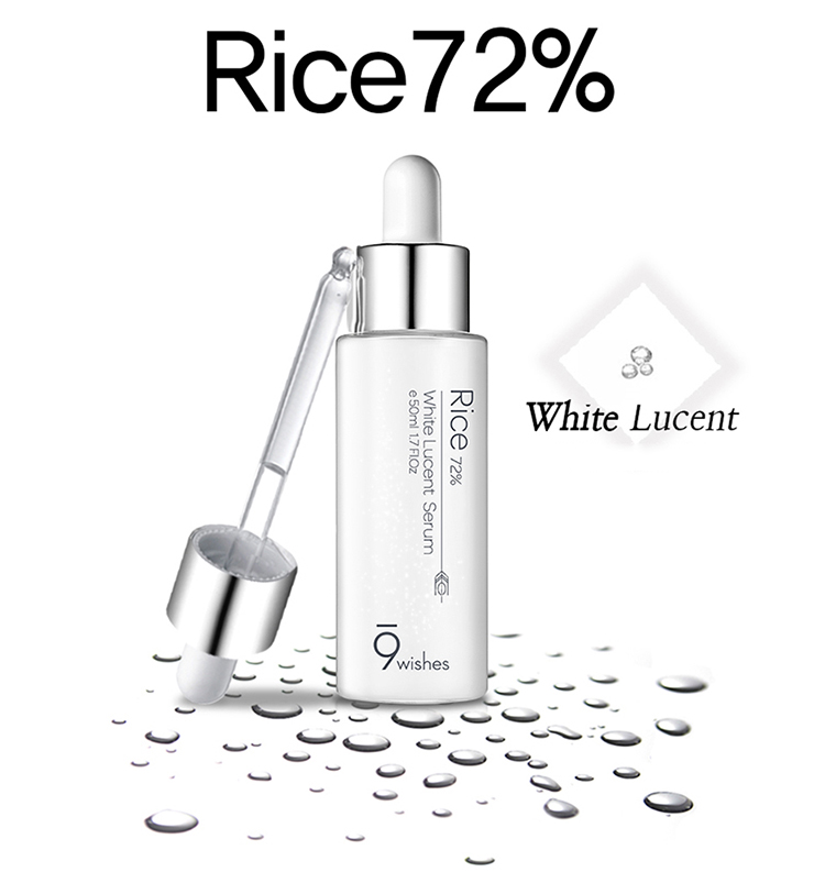 Tinh chất dưỡng trắng 9 Wishes Rice 72% White Lucent Serum