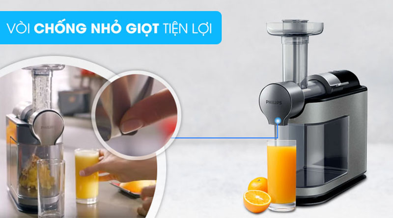 Máy Ép Trái Cây Philips HR1897 - 1L
