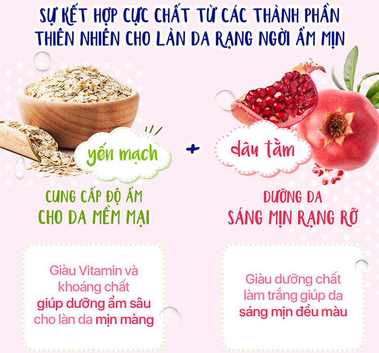 Sữa Dưỡng Thể Hazeline Dưỡng Trắng Da Yến Mạch Dâu Tằm 67183446 (230ml)