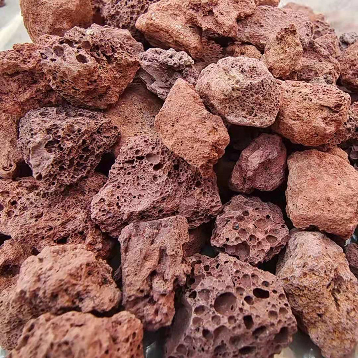 Đá nham thạch cho bể cá 1.2KG cao cấp, vật liệu lọc nước hồ thủy sinh, trang trí bể cá cảnh, trồng lan