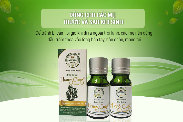 Combo 2 Chai Dầu Tràm Hoàng Cung Diamond